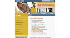 Desktop Screenshot of abbyrubin.com